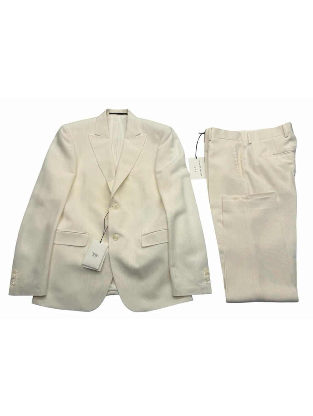 Tiger of Sweden Janson PL 2 Piece Suit Viscose Beige Size US 38 R | EU 38 | 32 W